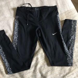 Nike Dri-Fit reflective running tights